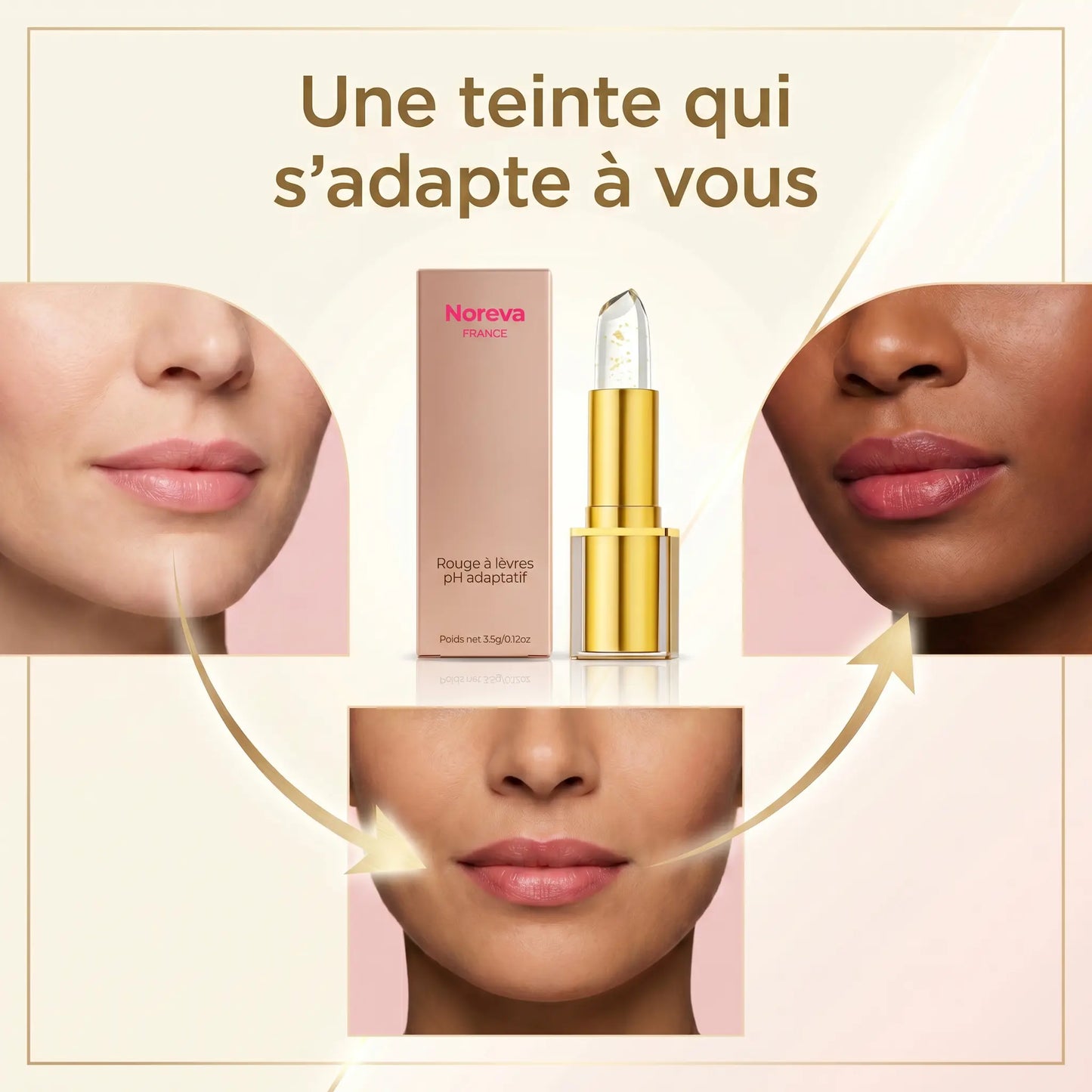 Rouge à Lèvres PH-Adaptatif Noreva
