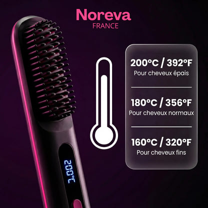 Brosse lissante portable Noreva
