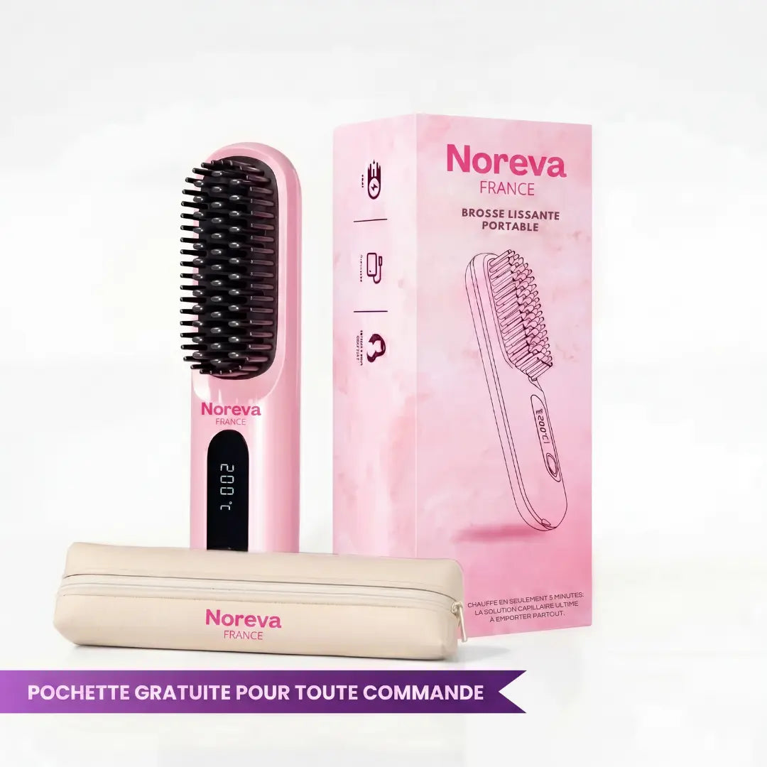 Brosse lissante portable Noreva