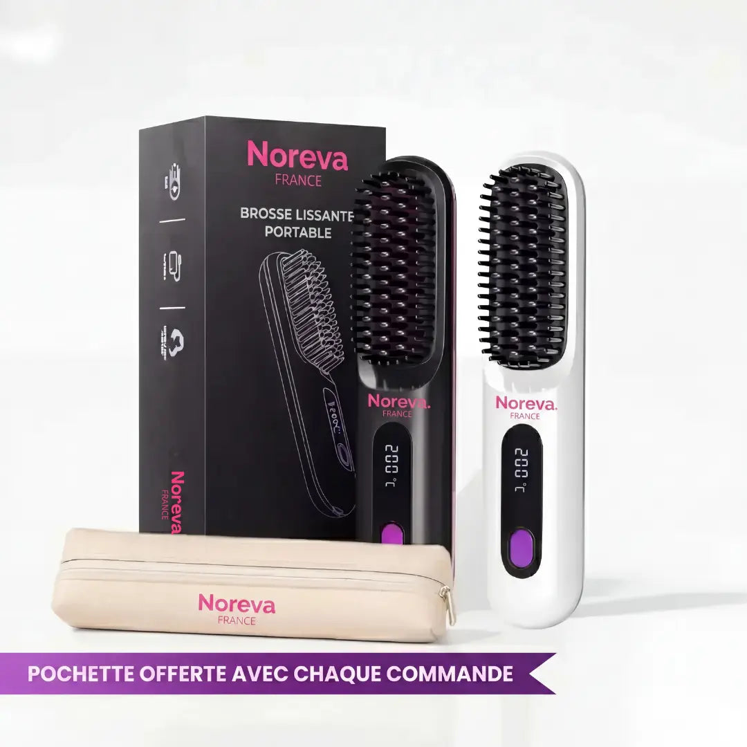 Brosse lissante portable Noreva