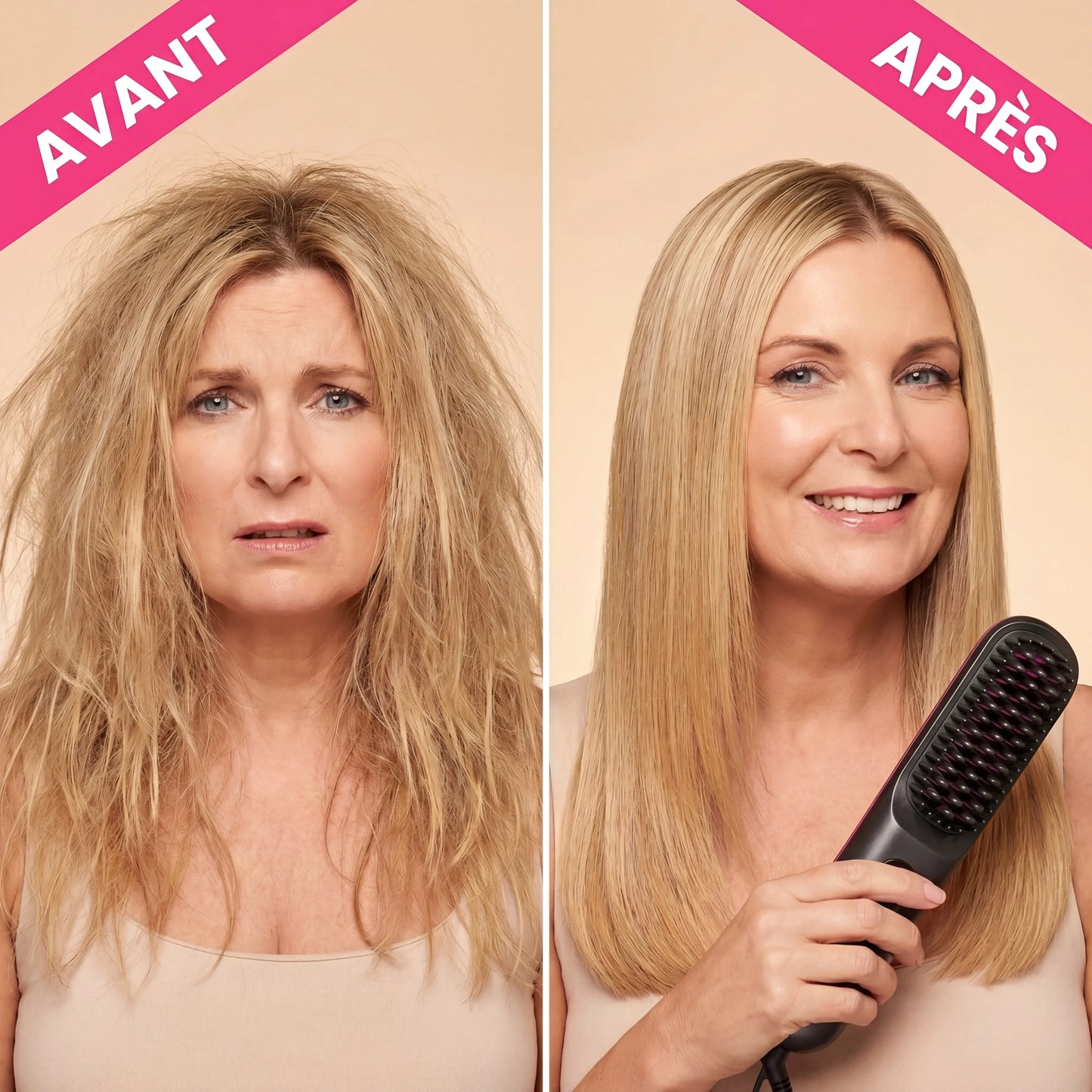 Brosse lissante portable Noreva