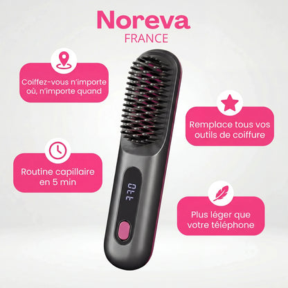 Brosse lissante portable Noreva