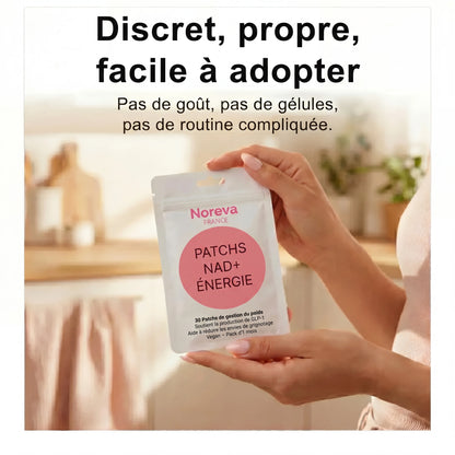 Patchs NAD+ Énergie Noreva