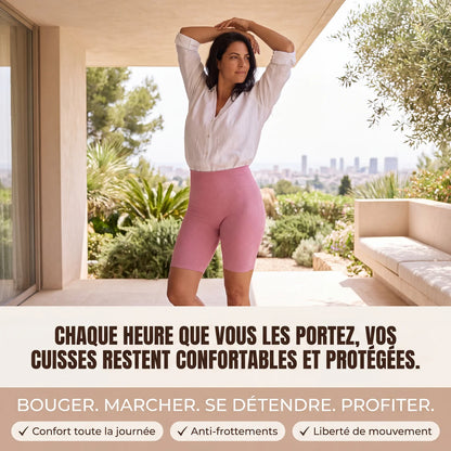 Legging short 3D anti-frottements